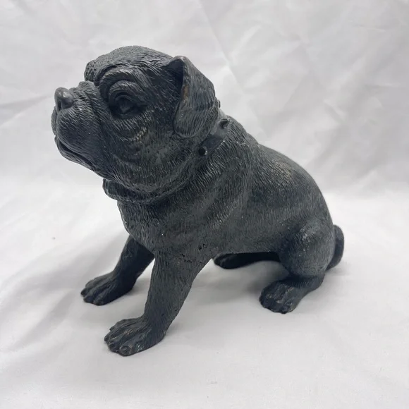 VTG bronze English Bulldog Statue - Picture 2 of 12